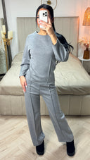 Slim Fit Essential Weiches Material Eingesetzte Nahtdetails