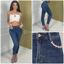 Premium Quality Stretch Stones Push Up Jeans 77386Z