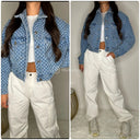 Supreme Quality Famous Denim Jacket Crop F95