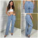 Supreme Quality Wide Leg Famous Jeans A278