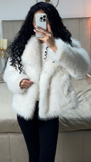 Faux Fur Teddy Jacket Collar