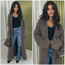Teddy Maxi Soft Knitted Cardigan