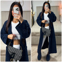 Teddy Oversized Pockets Coat
