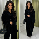 Thick Gloss Design Material Blouse Set