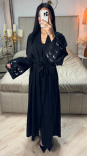 Tie Belt Kimono Glitter Moon