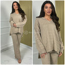 V Neck Collar Fully Cable Set