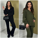 V Neck Collar Fully Cable Set