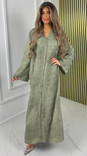 V Neck Oversized Minimalist Maxi Dress