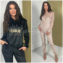 Velvet 2pcs Set Glitter Vogue 340