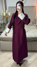 Wrap Tie Belt Kimono White Sleeves