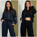 Zipper Jogging Set Line Detail