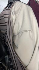 Oversized Gestreepte Trui met Kanten Mouwboorden