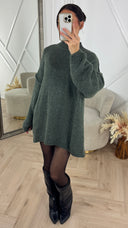 Oversized Wool Touch Knit Sweater