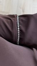 Abaya Maxi Jurk met Strass Details