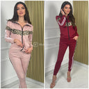 2pcs Zip Set Animal Print Stripes 185