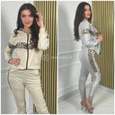 2pcs Zip Set Animal Print Stripes 185
