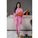 Musthave Comfy 6 Button Detail Knitted Set 1486