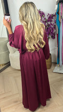 2-delig maxi rok setje met strik