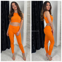 Sleeveless Ribbed Lounge Musthave Set 228