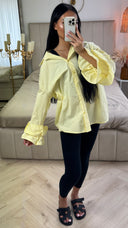 Blouse met Ruffle Mouwen – Katoen