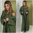 Koop afgeprijsde oversized mouwloze kimono jurk. Ontdek bescheiden kleding voor meisjes in Rotterdam.