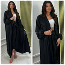 2pcs Set Kimono + Tie Belt Skirt