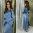 Basic Satin Dress Tie Belt