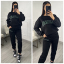 California Oversized Thick Jogging Set Super Soft