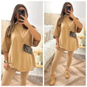 Oversized Tee + Legging Set Basic
