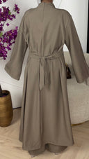 Abaya Set met Chinese Knoopsluiting
