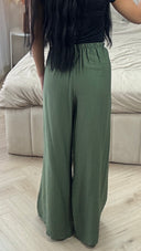 Wijde Broek met Kralendetail – Viscoseblend