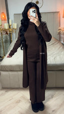 By FARAH 3-teiliges Set aus hochwertiger Strickmode