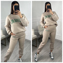 California Oversized Thick Jogging Set Super Soft