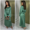 Basic Satin Dress Tie Belt