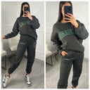 California Oversized Thick Jogging Set Super Soft