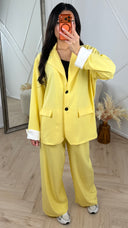 Oversized 2-Piece Set met Blazer en Wijde Broek