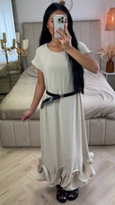 Maxi Jurk met Ruffle Zoom