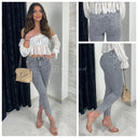 Mis de afgeprijsde grijze front split jeans niet. Ontdek prachtige meisjes kleding in Rotterdam.