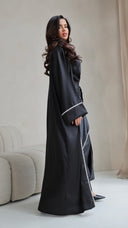 786 | Kimono Diamond Detail + Tie Belt Dress + Scarf