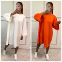 Premium Quality Basic Oversized Dress Terry Cotton 95cm
