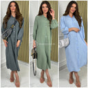 Super Soft Cheesecloth Maxi Blouse Dress