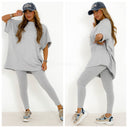 Oversized Tee + Legging Set Basic