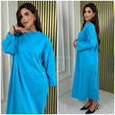 Oversized Basic Maxi Dress Jessy Cotton Premium Quality