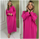 Oversized Basic Maxi Dress Jessy Cotton Premium Quality
