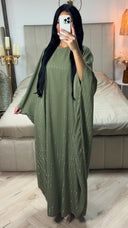 Oversized Strass Butterfly Abaya Inside Tie Belt