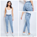 Premium Quality Stretch Waist Detail Jeans 99071