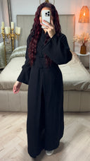 2pcs Linnenlook Set Button Tie Belt Kimono + Underdress