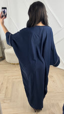 Abaya Maxi Jurk met Strass Details