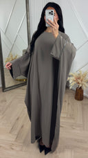 Abaya Maxi Jurk met Strass Details