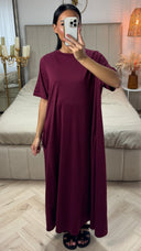 Abaya met Korte Mouwen – Viscoseblend